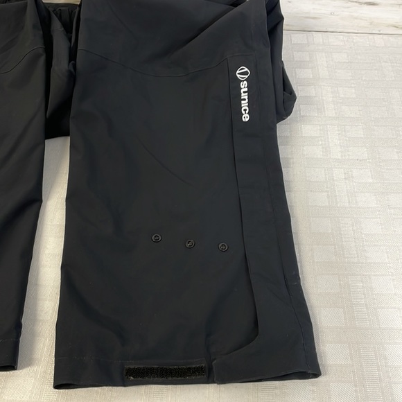 Sunice Typhoon Zephal Waterproof Breathable Stretch Pants Rain Snow XL Black - Picture 8 of 16